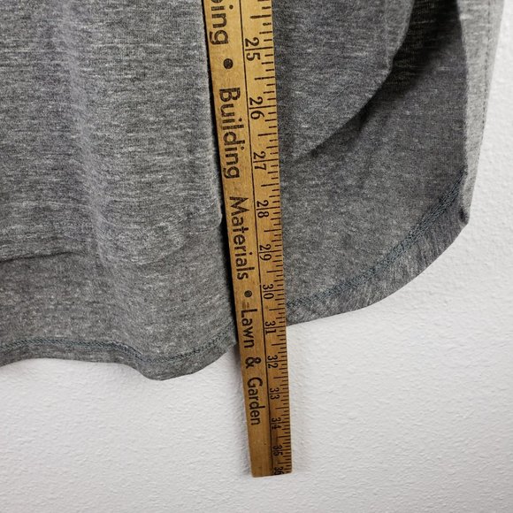 Lane Bryant Women's Size 14/16 Inspire Graphic Tee Shirt Heather Gray Round Hem - Picture 6 of 7